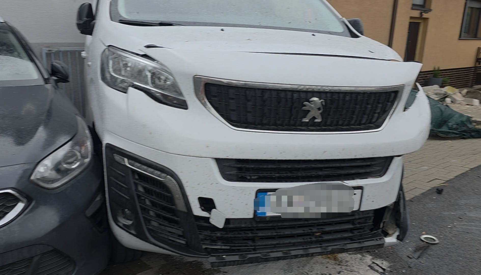 Narazené auto